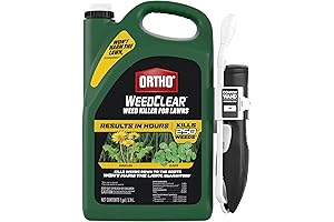 Ortho WeedClear Weed Killer for Lawns Kills Dandelion & Clover Plus Crabgrass Control, 1 gal.