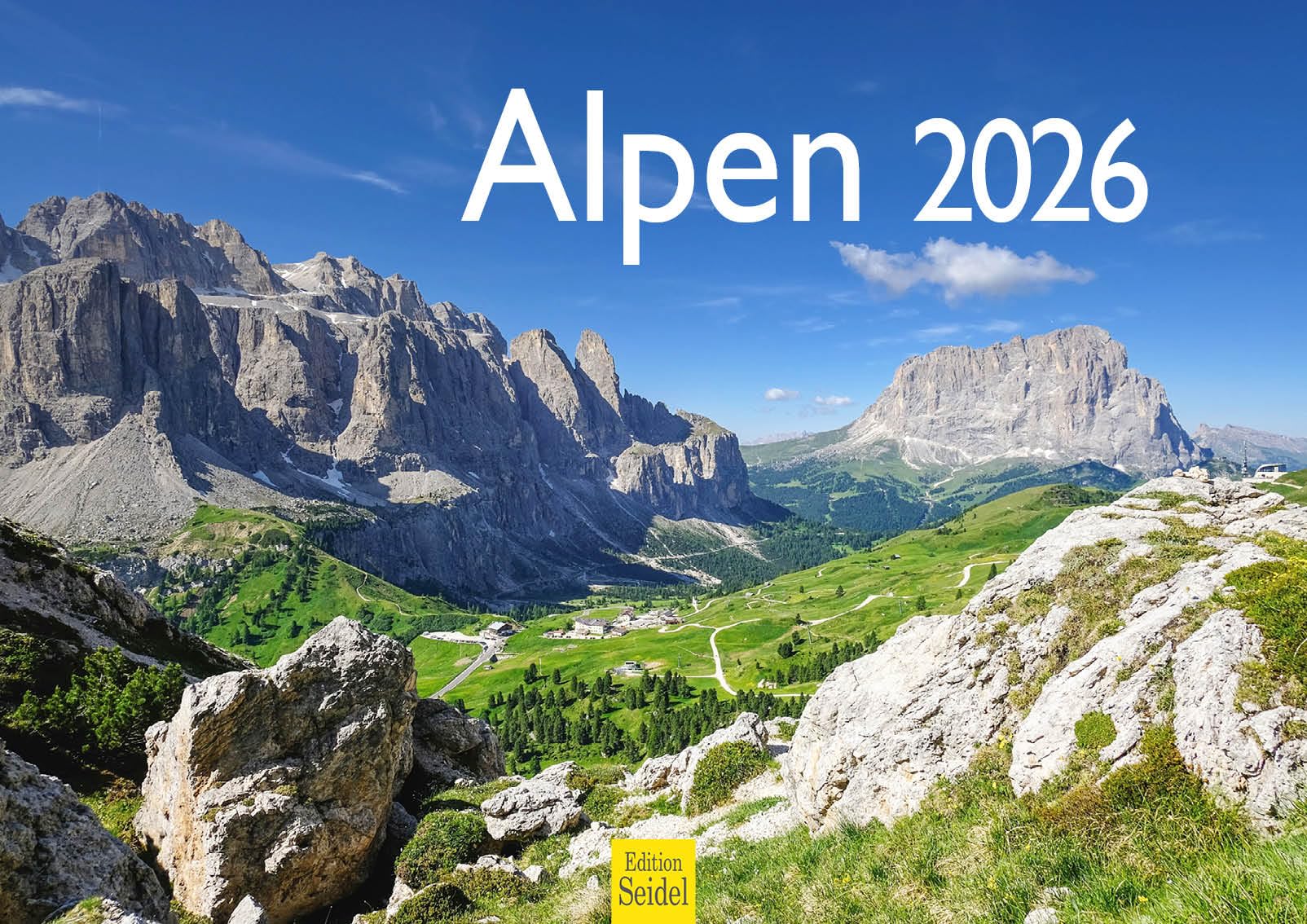 Edition Seidel Premium Kalender Bayern 2026 Format DIN A3 Wandkalender Deutschland München Schloss Natur Alpen Berge See Zugspitze