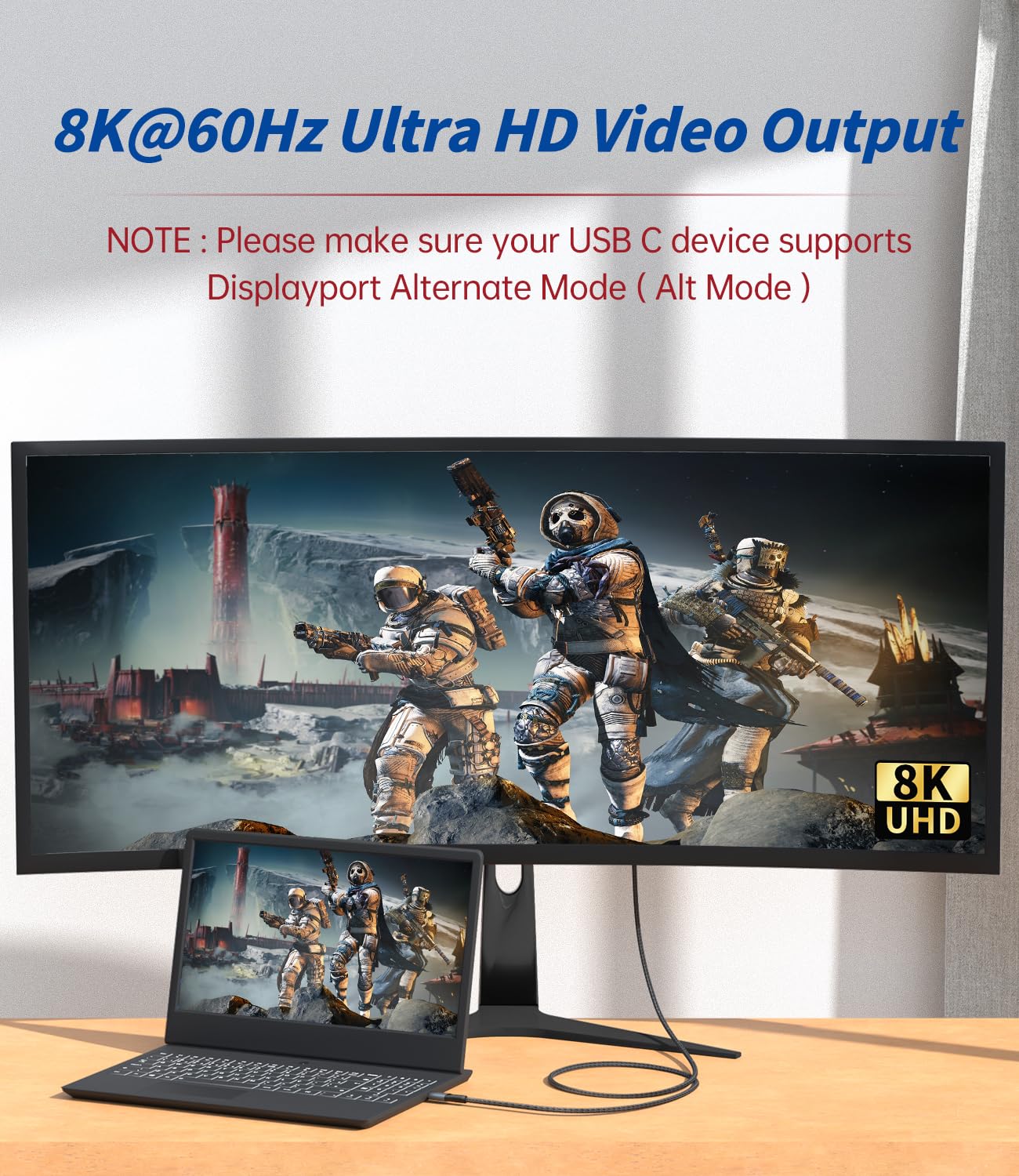 Cavo USB 4 , Cavo Thunderbolt 4 ad Angolo Retto, Supporta il Trasferimento Dei Dati a 40Gbps / Ricarica Veloce a 100W / Video 8K@60Hz Compatibile con Tutti i Dispositivi USB C (Angolo Retto, 2M)