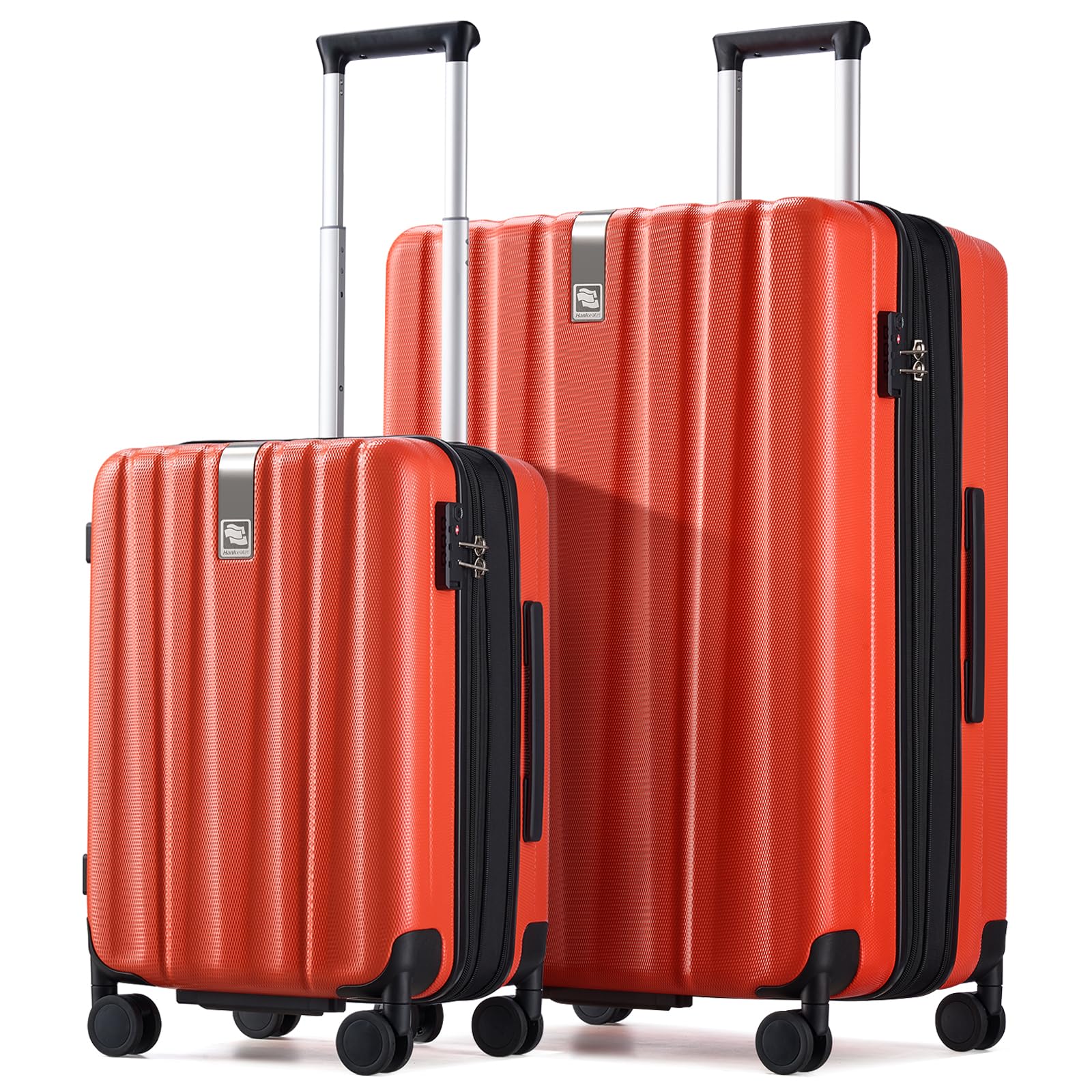 Hanke Expandable Hard Shell Luggage Sets, 2 Piece, 20/29 Inch