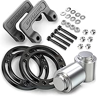 Vista 8 de Maxracing Kit de elevación de nivelación de 2" delantero + 1.5" trasero Compatible con 2007-2020 Chevy Suburban 1500/2007-2013 Chevy Avalanche