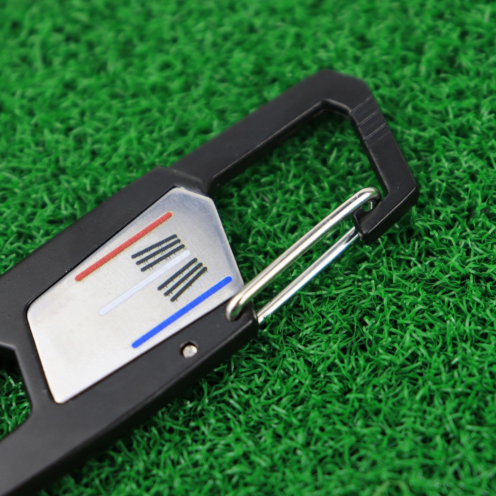 Strumento Riparazione Divot Golf con Pennarello Magnetico e Pulsante Pop-up, Marcatori Palline da Golf