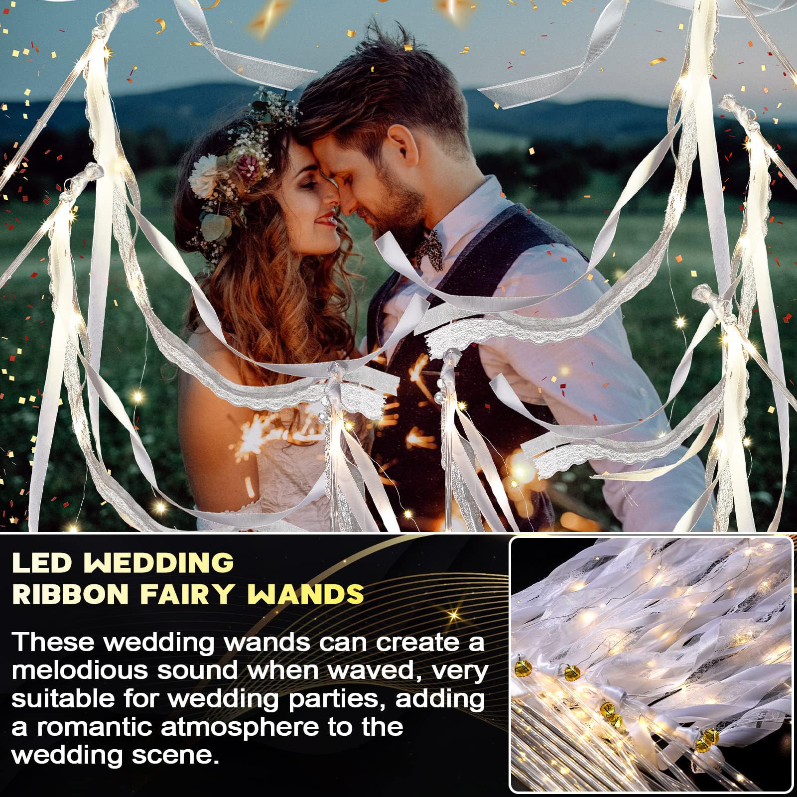 BRUILOFT FEESTPAKKET - WIT - LAMPIONNEN - Glow Specialist - Glow Specialist