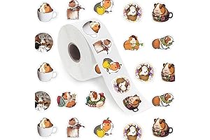 Colorful Guinea Pig Graffiti Stickers for Kids and Adults
