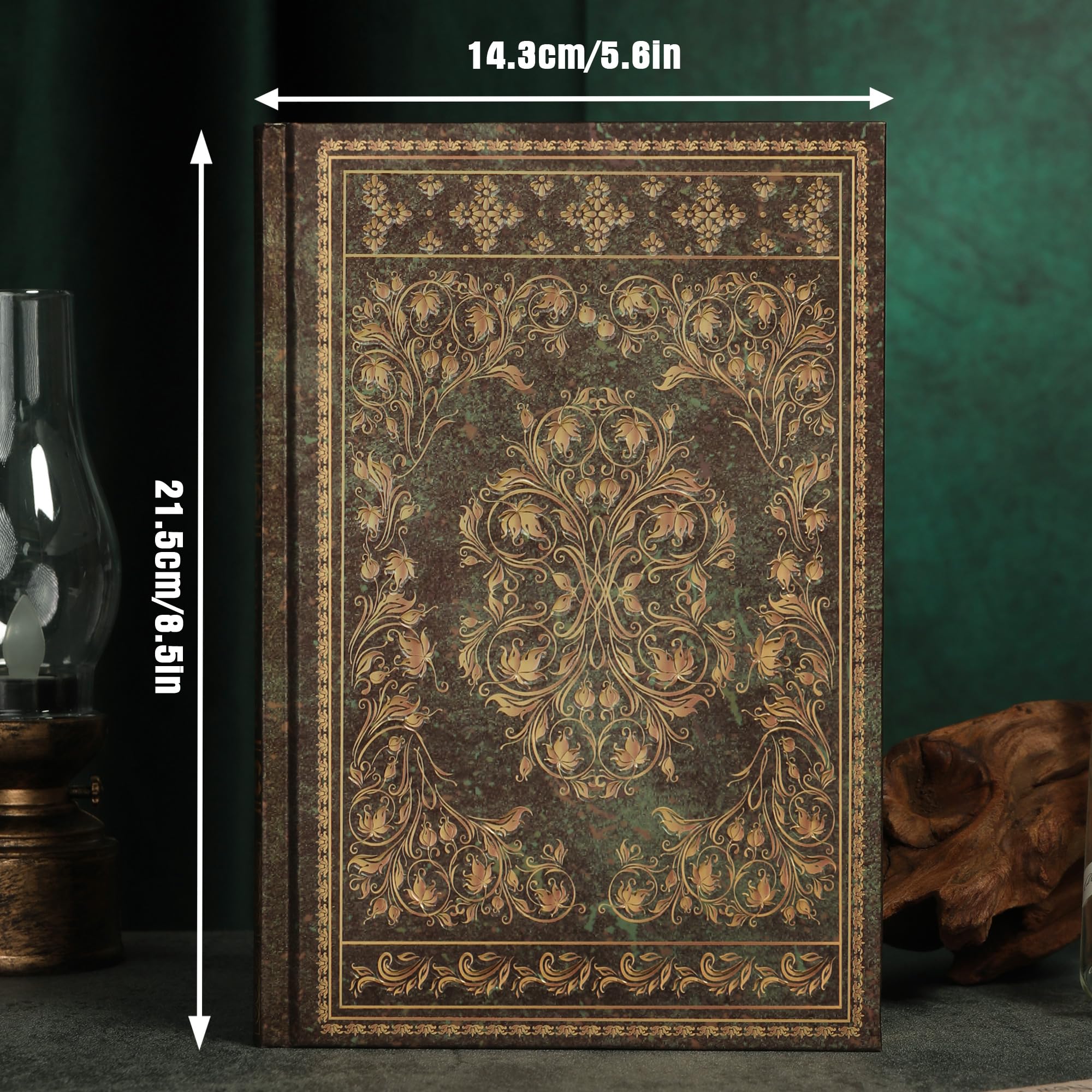 MGGAO Line Notebooks for Women Men, A5 Aesthetic Hardcover Ruled Diary, 100 GSM Journals for Writing for Work, Note Taking, Office School - Image 2