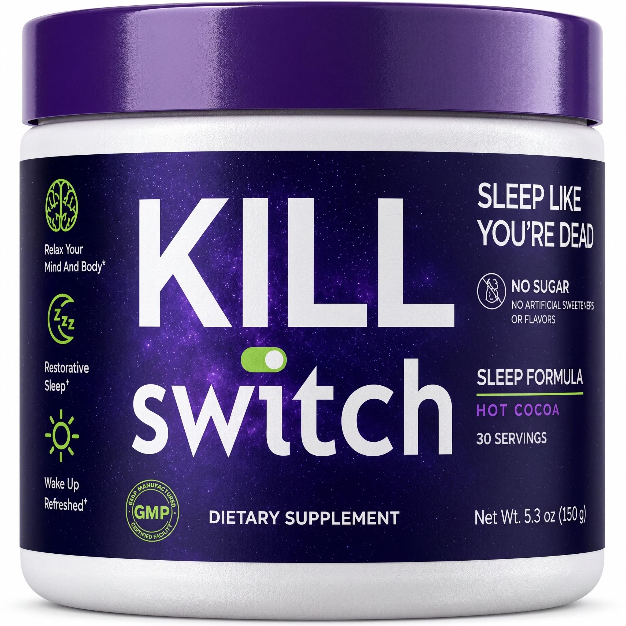 KillSwitch Magnesium Hot Chocolate Sleep Aid