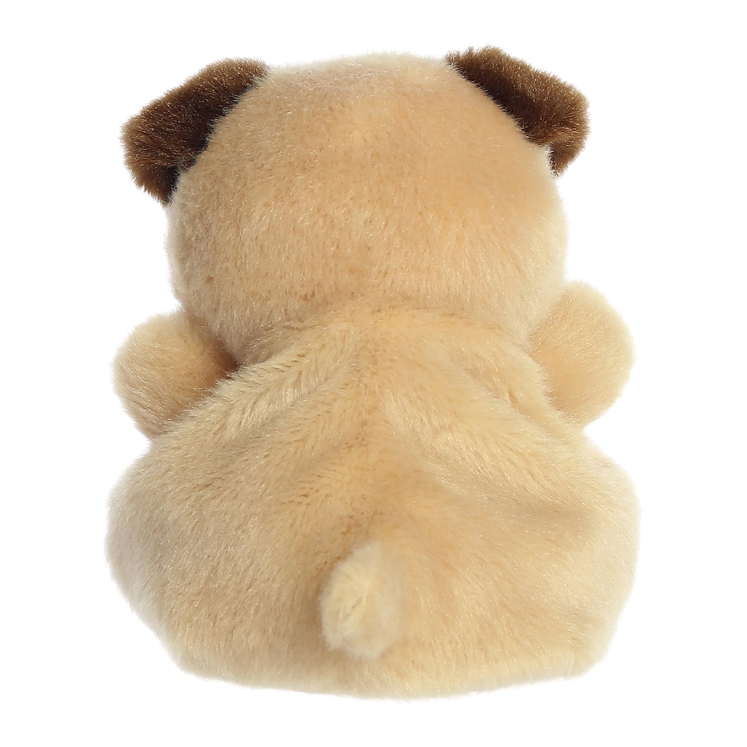 Aurora Adorable Palm Pals Frankie Pug Stuffed Animal - Fun Collectible Plush for Kids and Adult Collectors - Perfect for Decorating Rooms and Birthday Gifts - Brown 5 Inches