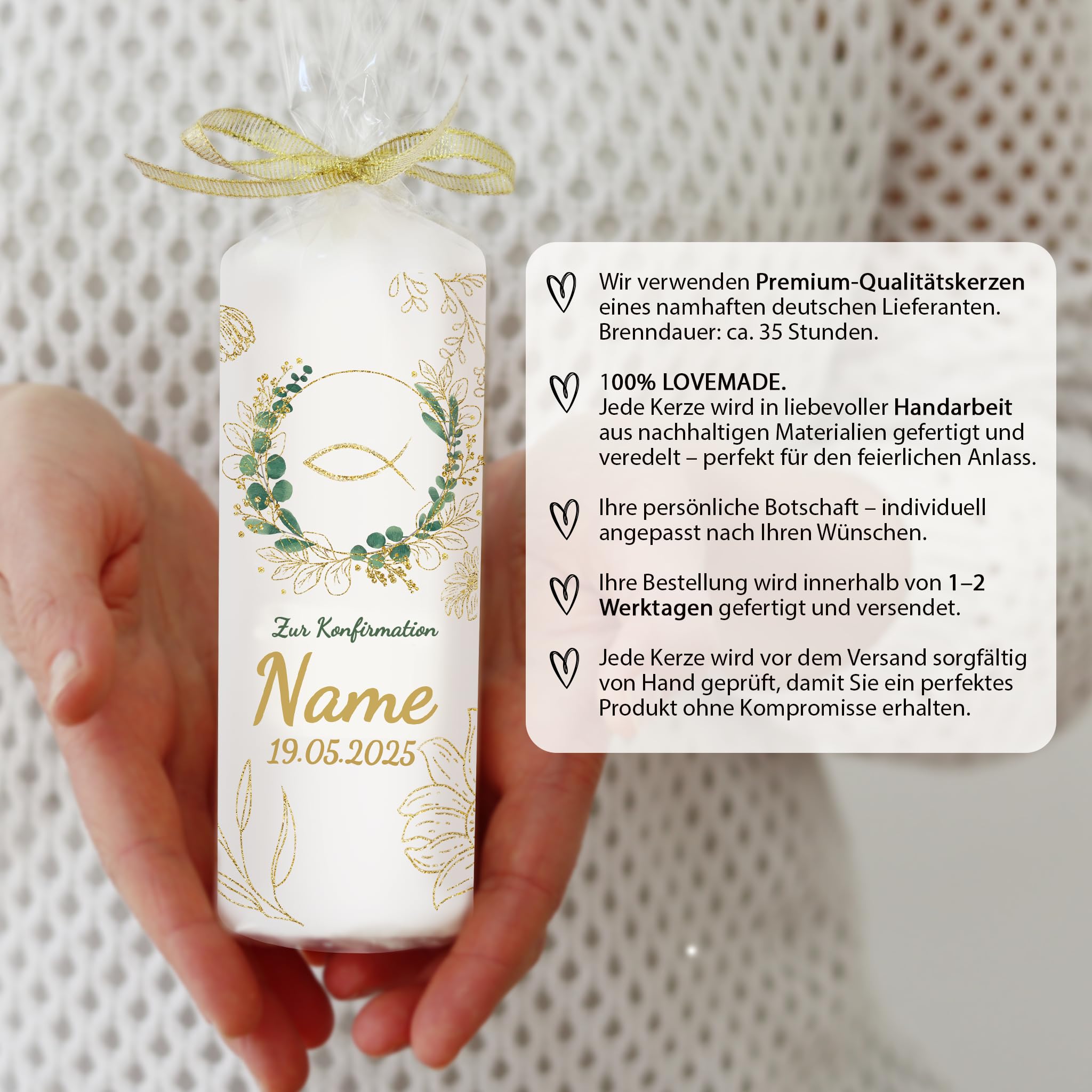 100 Pesci Legno Decorativi Bianchi - Per Battesimo, Comunione, Cresima E Tavole Festive - Foto 9