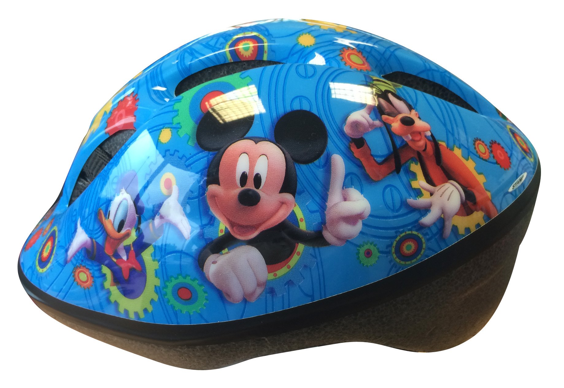 Stamp K865507 - Accessori per Bicicletta Mickey Mouse C.H. Casco + Ginocchiere + Gomitiere