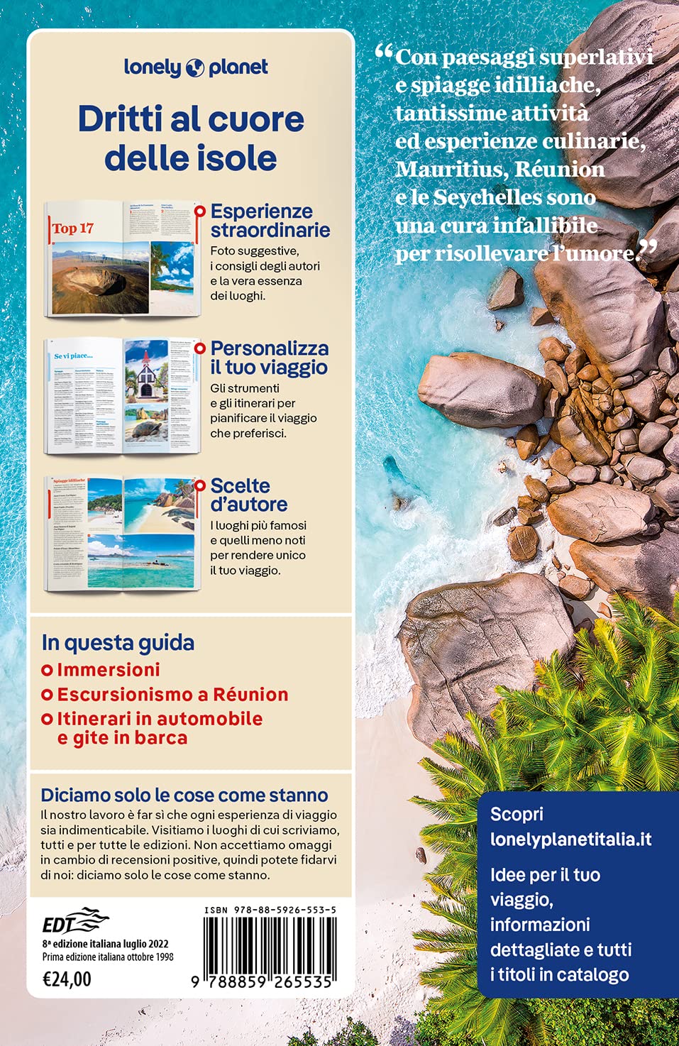 Mauritius, Réunion e Seychelles