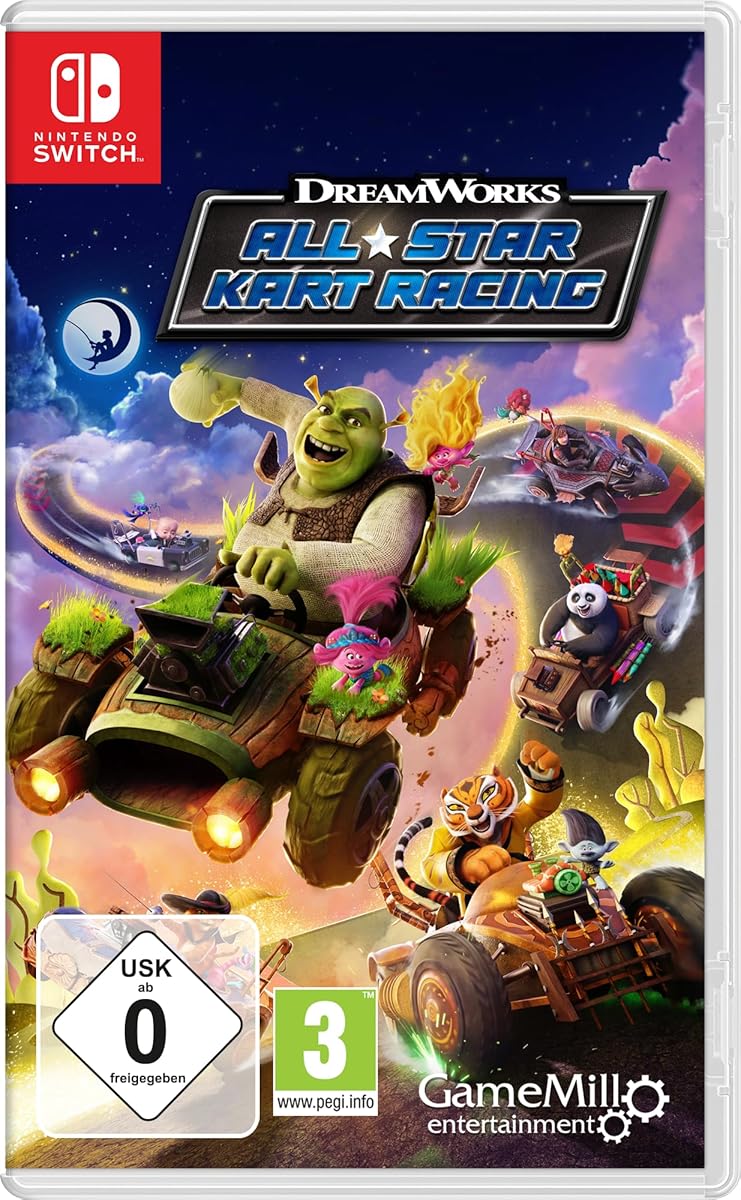 Dreamworks All-Star KartRacing (Nintendo Switch) [Blu-ray]