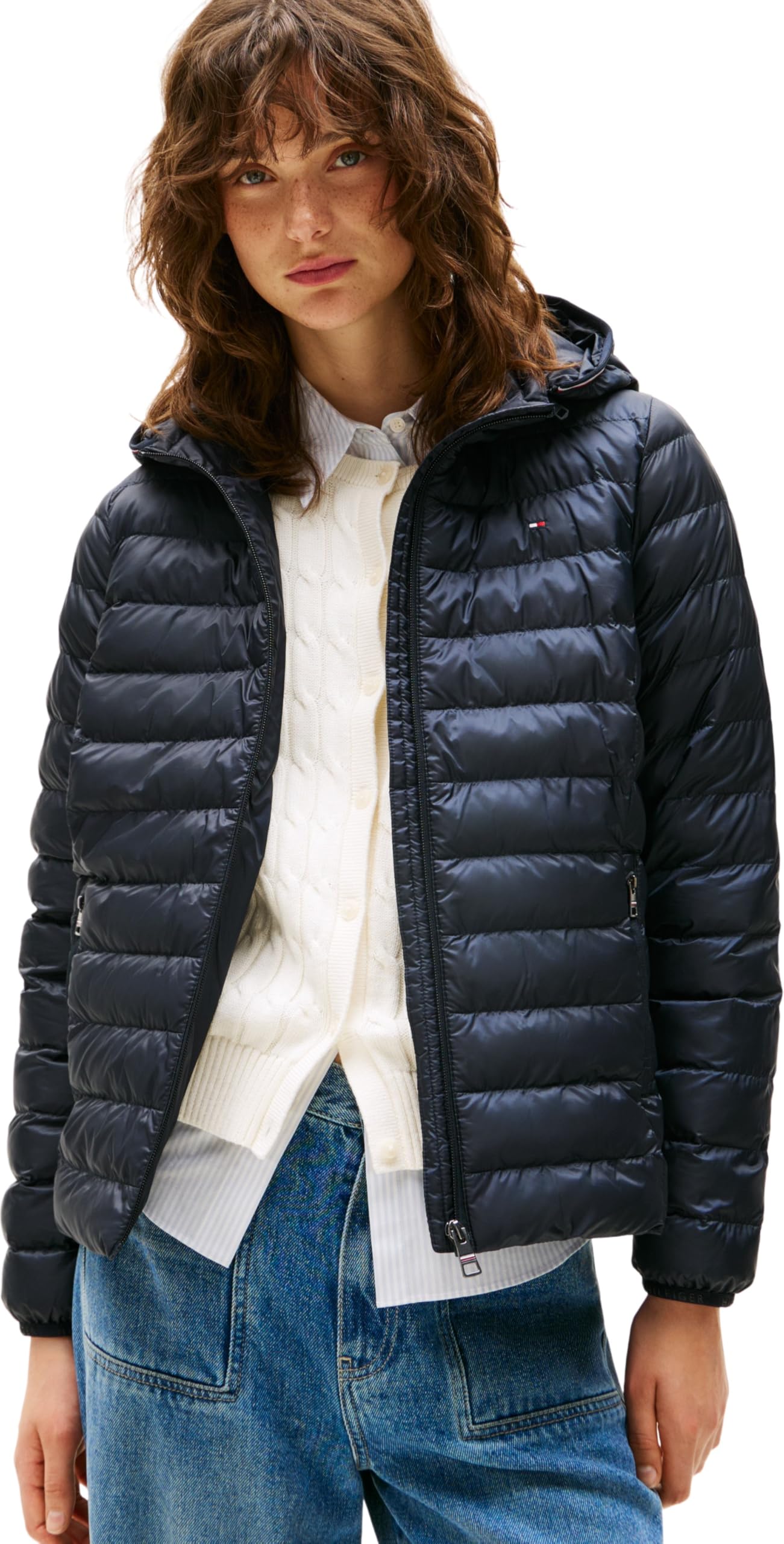 LW PADDED GLOBAL STRIPE JACKET Ceket Kadın