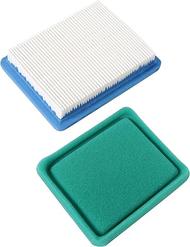 Miniatura 3 de Paquete de 3 filtros de aire para cortacésped 491588S 491435S + prefiltro para BS 625E 675EX 725EX 625-675 Series, Toro 20332 20334, Honda