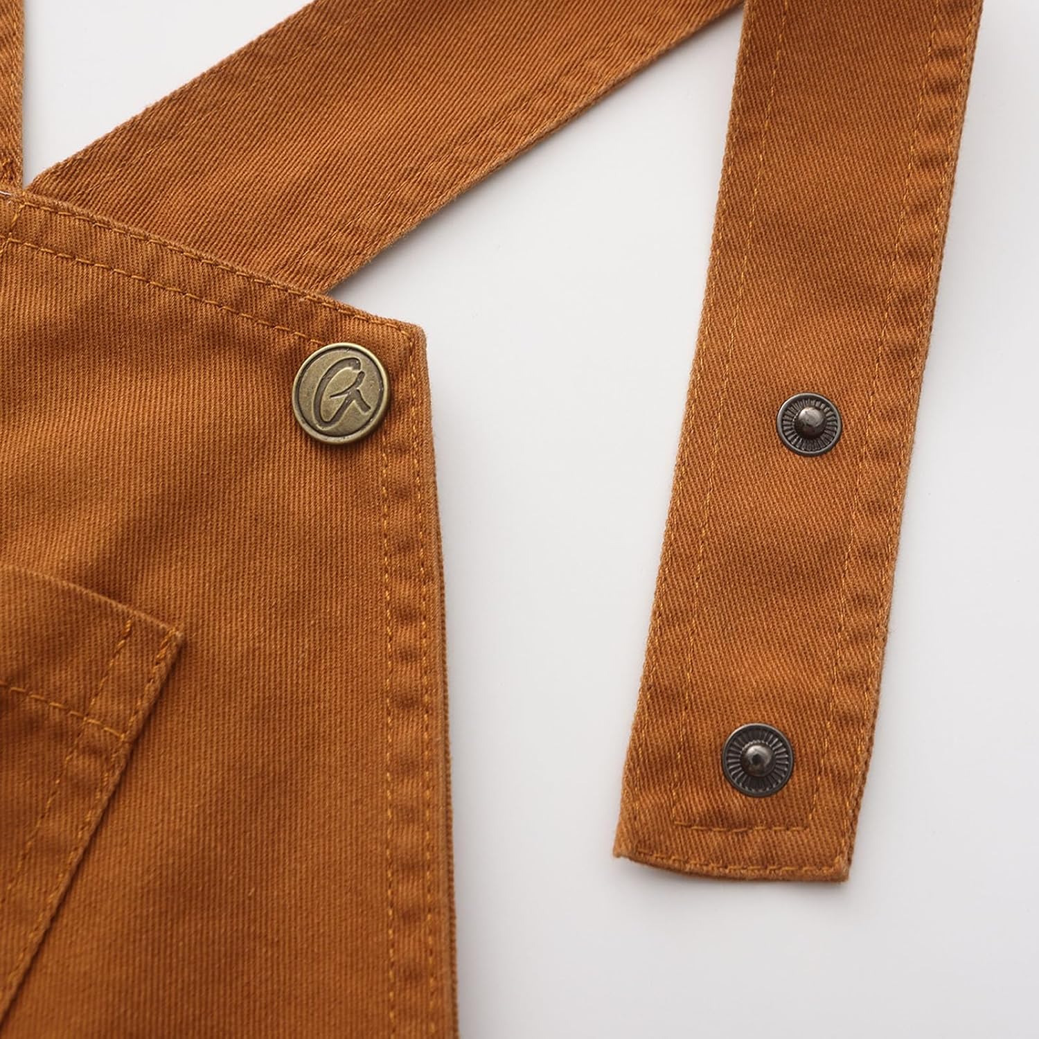 GRANDWISH Boys Denim Bib Overalls, Size 3T-10 - Image 3