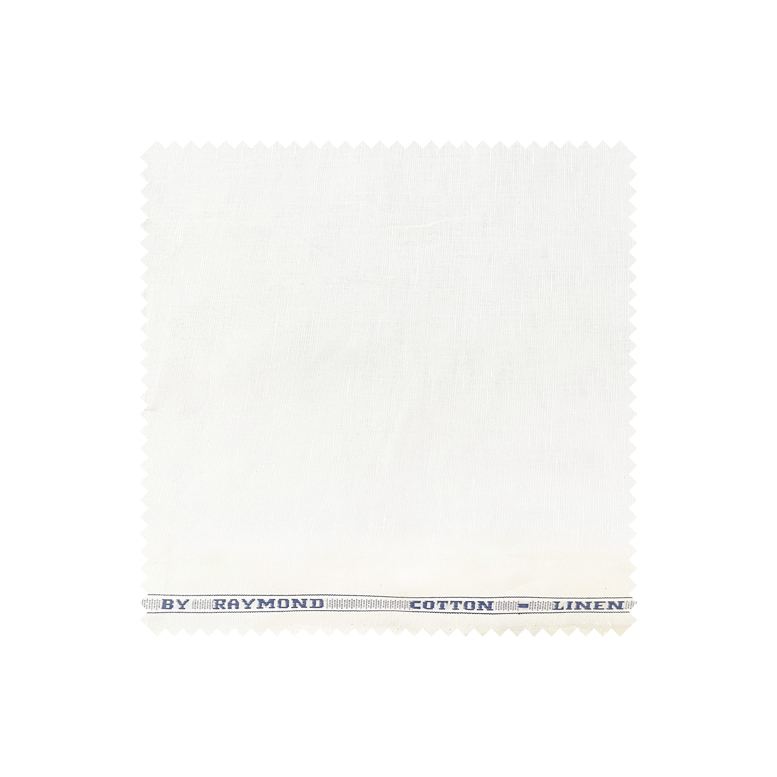 Men's Cotton-Linen Unstitched Shirt Fabric (White, 1.6 Meters, Less Wrinkles, All weather Fabric)-image-42