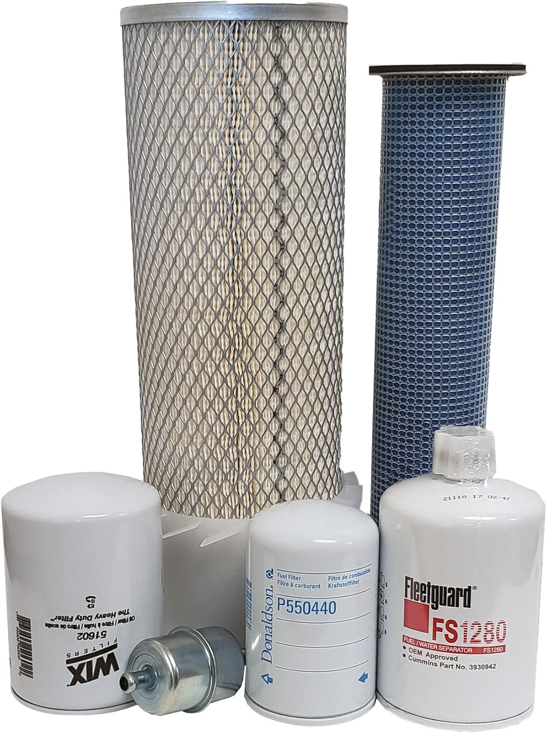 CFKIT Service Filter Kit for-CASE 580K Loader Backhoes