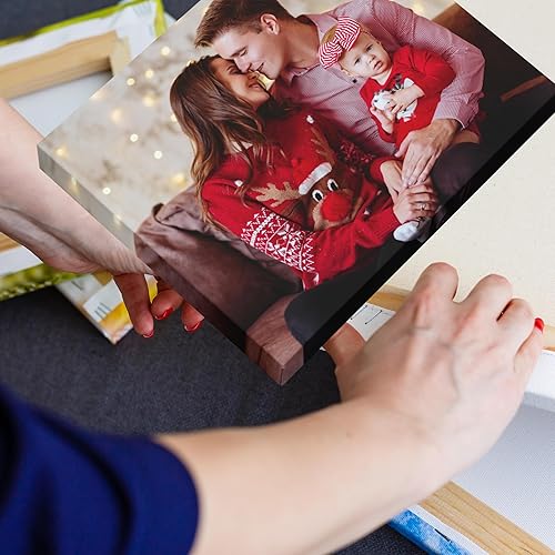Miniatura 9 de Impresiones en lienzo personalizadas con tus fotos, lienzo enmarcado personalizable, imagen personalizada para dormitorio, sala de estar, oficina y