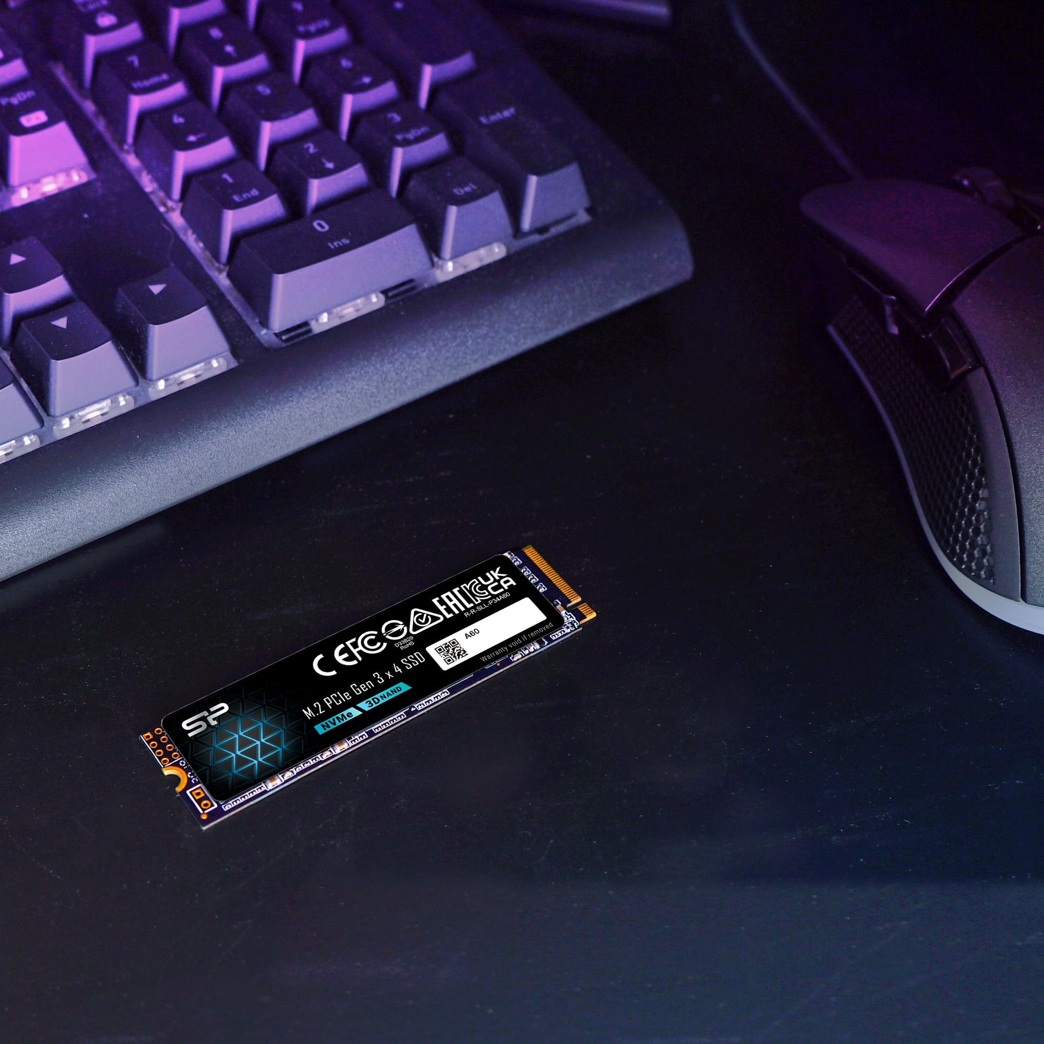 SP Silicon Power P34A60 128GB NVMe PCIe M.2 SSD