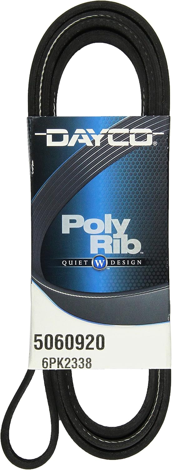 Dayco 5060920 Serpentine Belt , Black