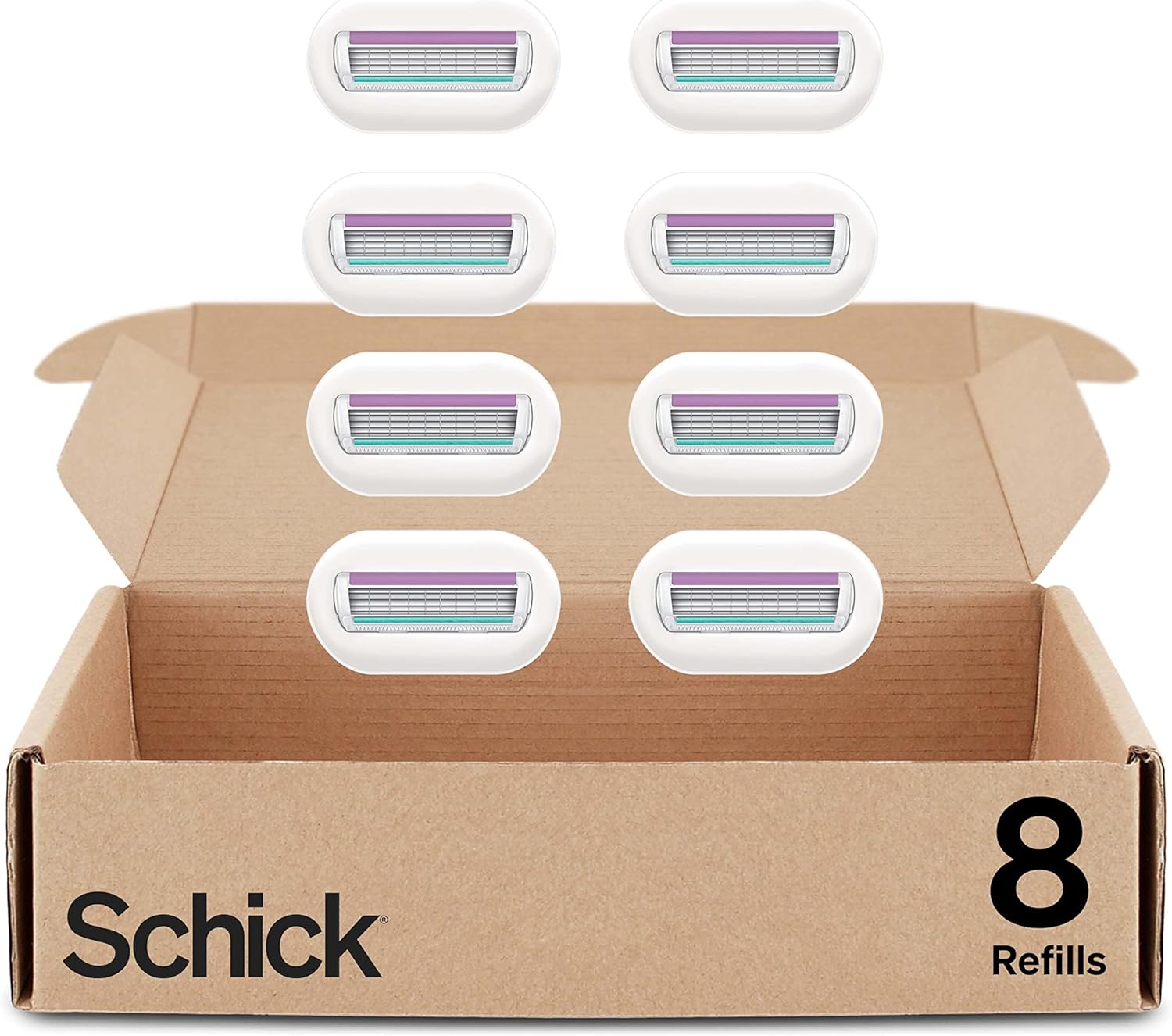 Schick Intuition Refill, Razors for Women Sensitive Skin Intuition