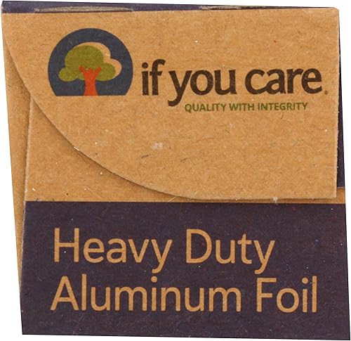 Miniatura 4 de If You Care Rollo de papel de aluminio resistente, 30 pies cuadrados, plateado