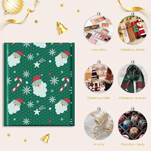 Miniatura 5 de Fuxury Sobres de burbujas de 8.5 x 12 pulgadas, paquete de 10 sobres acolchados de Navidad de tamaño utilizable de 8.5 x 11 pulgadas, sobres de