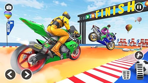 Bike Rider Stunt Race Games 3D