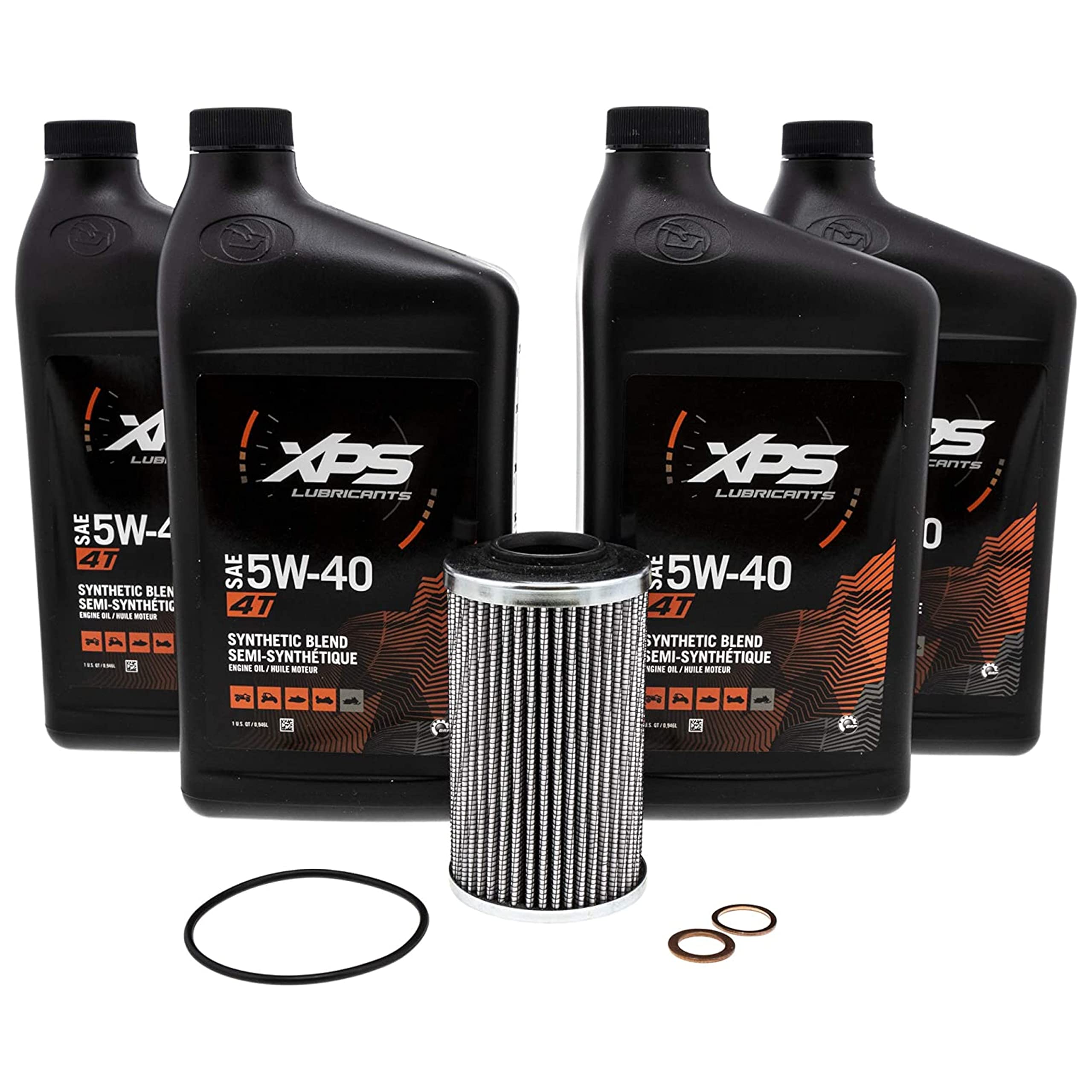 Amazon.com: Can-Am New OEM, 4T 5W-40 Synthetic Blend Oil Change