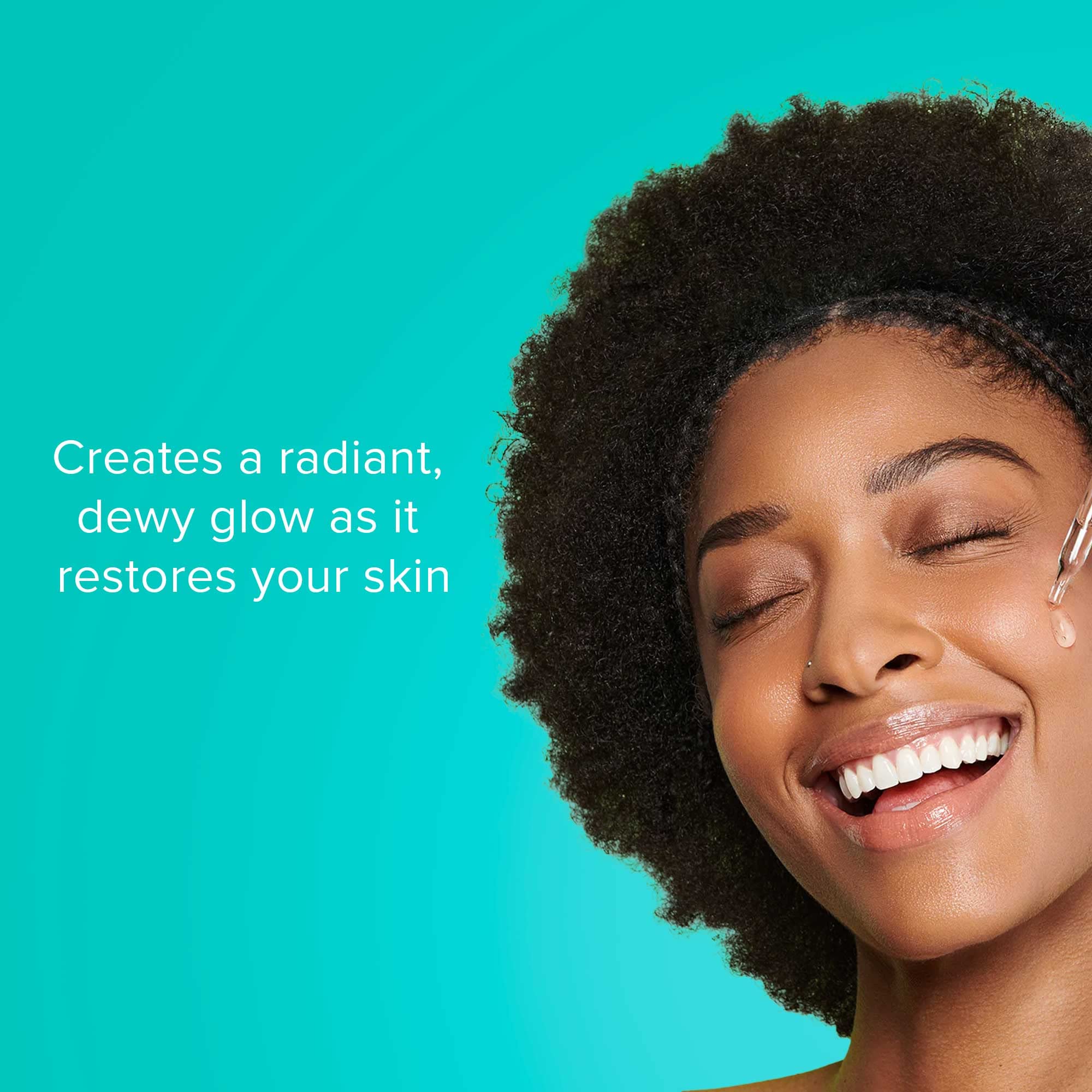 ClarityRx Get Balanced Probiotic Hydrating Face Serum, Natural Plant-Based Skin-Balancing Treatment with Hyaluronic Acid & Antioxidants for Normal & Aging Skin
