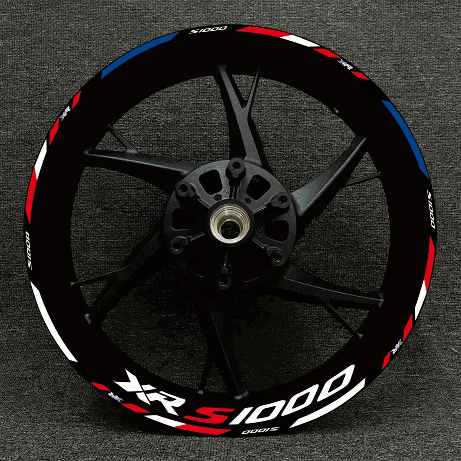 Motorcycle Wheel Hub Sticker Reflective Decals for Suzuki DL650 DL1000 V Strom 650 XT V-Strom(Color4)