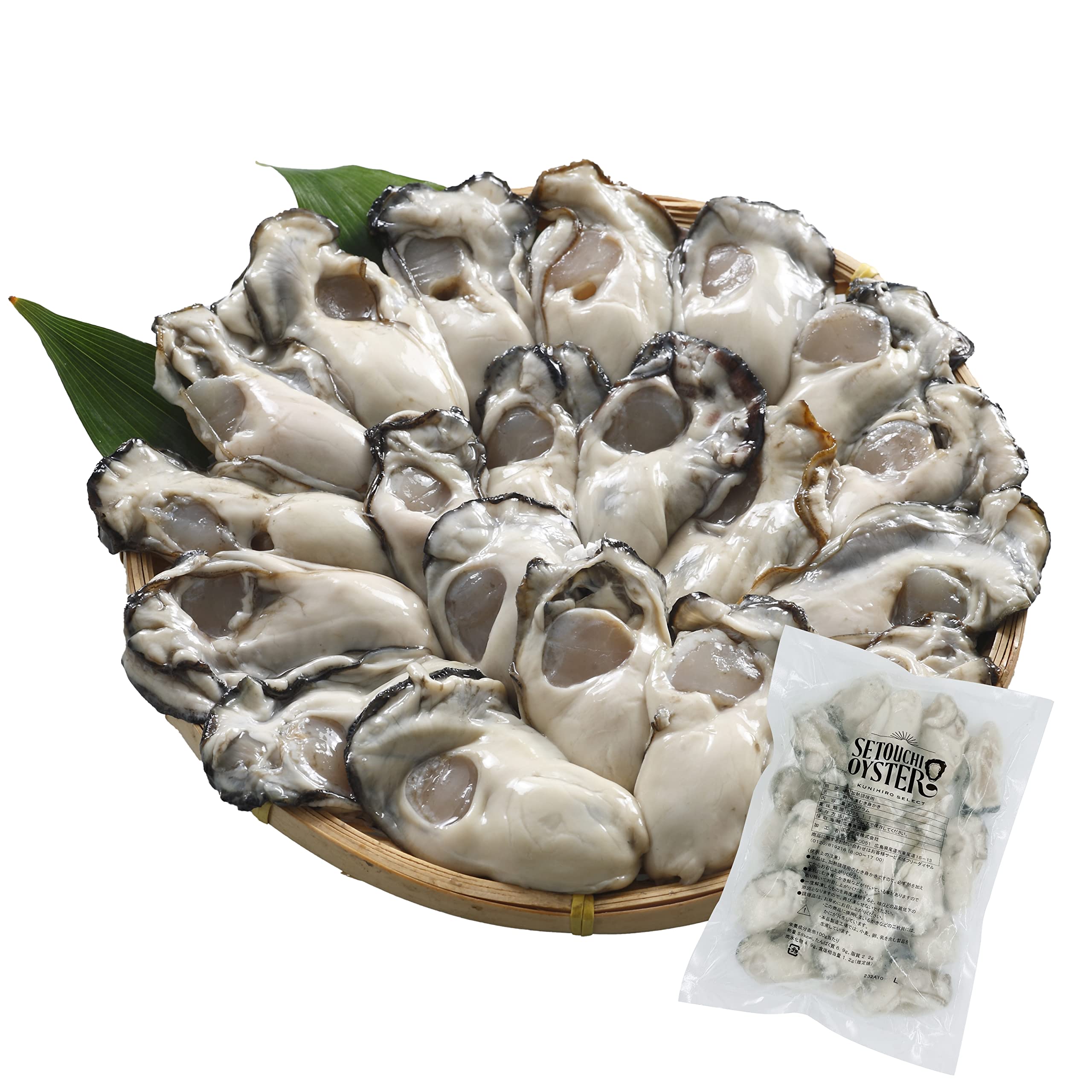 SETOUCHI OYSTER 広島県 産 冷凍 かき 600g（ 解凍後510…