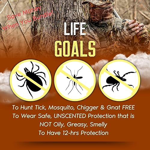 Miniatura 3 de Zone Realtree Paquete completo Repelente de insectos picaridina de 10 onzas y spray continuo de permetrina Outfitter de 10 onzas, protección de 12