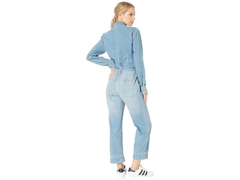 

Free People Charlie Coverall (Blue) Women's Overalls One Piece
