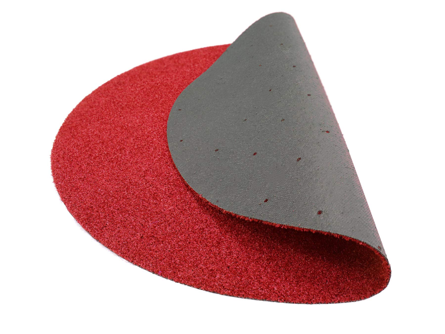 Primaflor - Ideen in Textil Weihnachtsbaum-Unterlage Ruby - Rot, 100cm, Tannenbaum-Bodenschutz-Matte, Runder Teppich aus Kunstrasen, Eventteppich