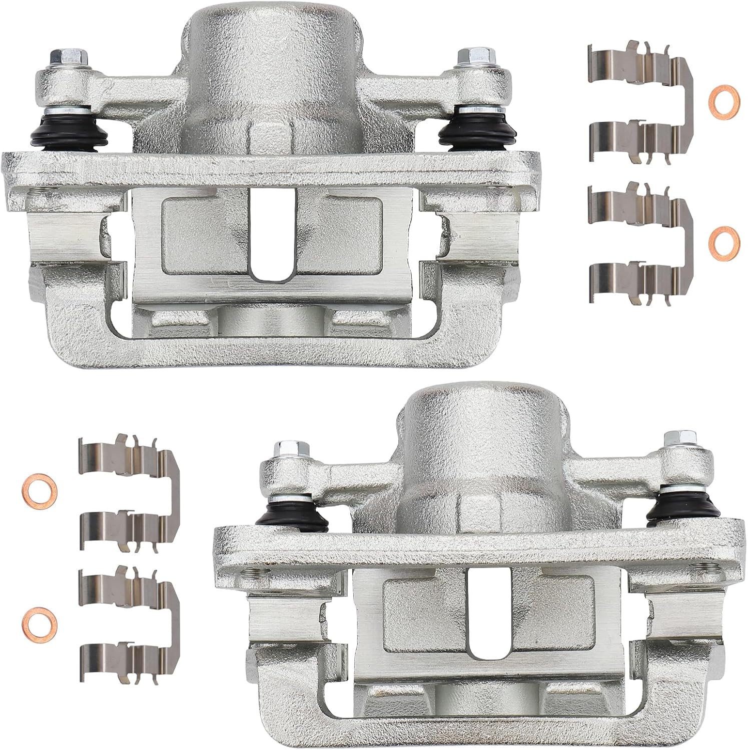 MAYASAF 19B3342+19B3343 Rear Disc Brake Caliper Right+Left Caliper w/o Pads for Hyundai 2007 2008 2009 2010 2011 2012 Veracruz