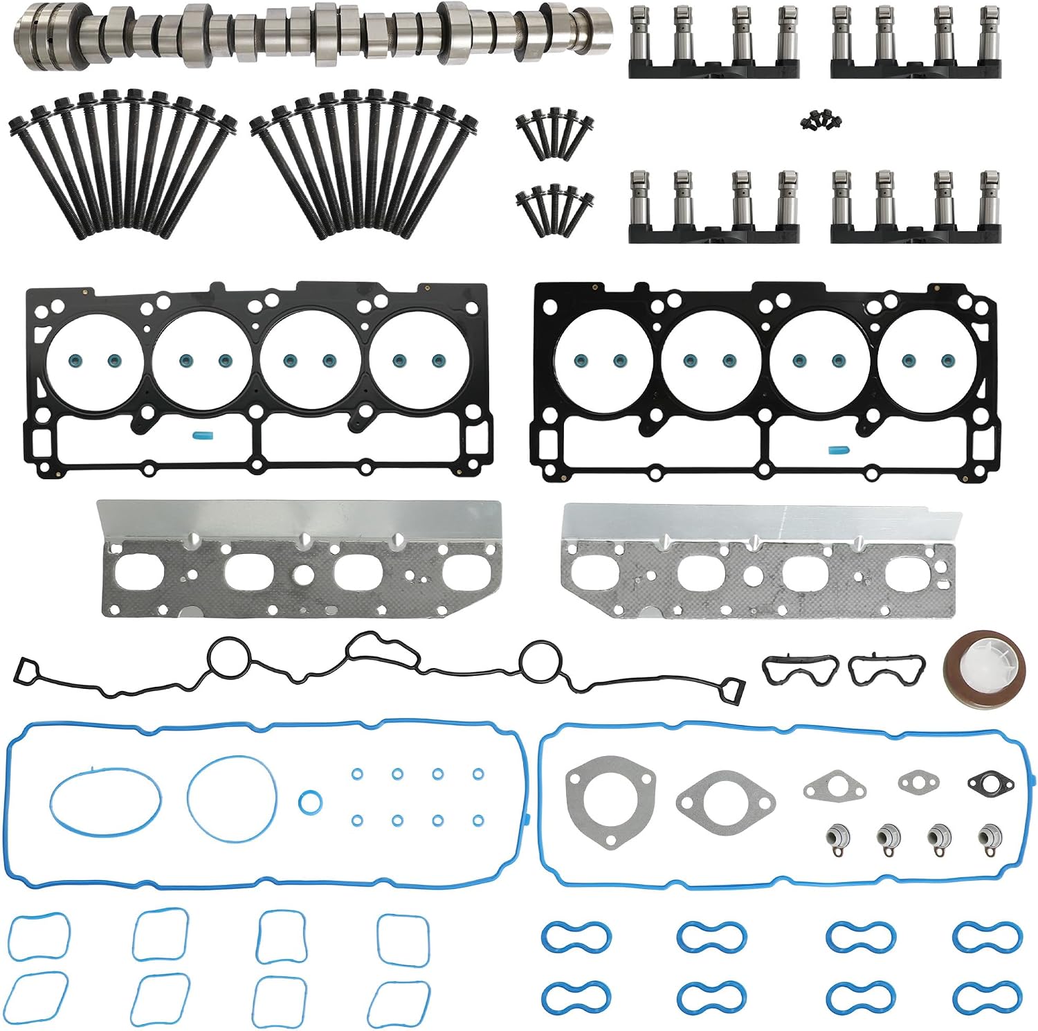 Camshaft Lifter Kit Head Gasket Set Fit For Jeep Chrysler 300 2009-2015 5.7L 53022263AF HS26423PT