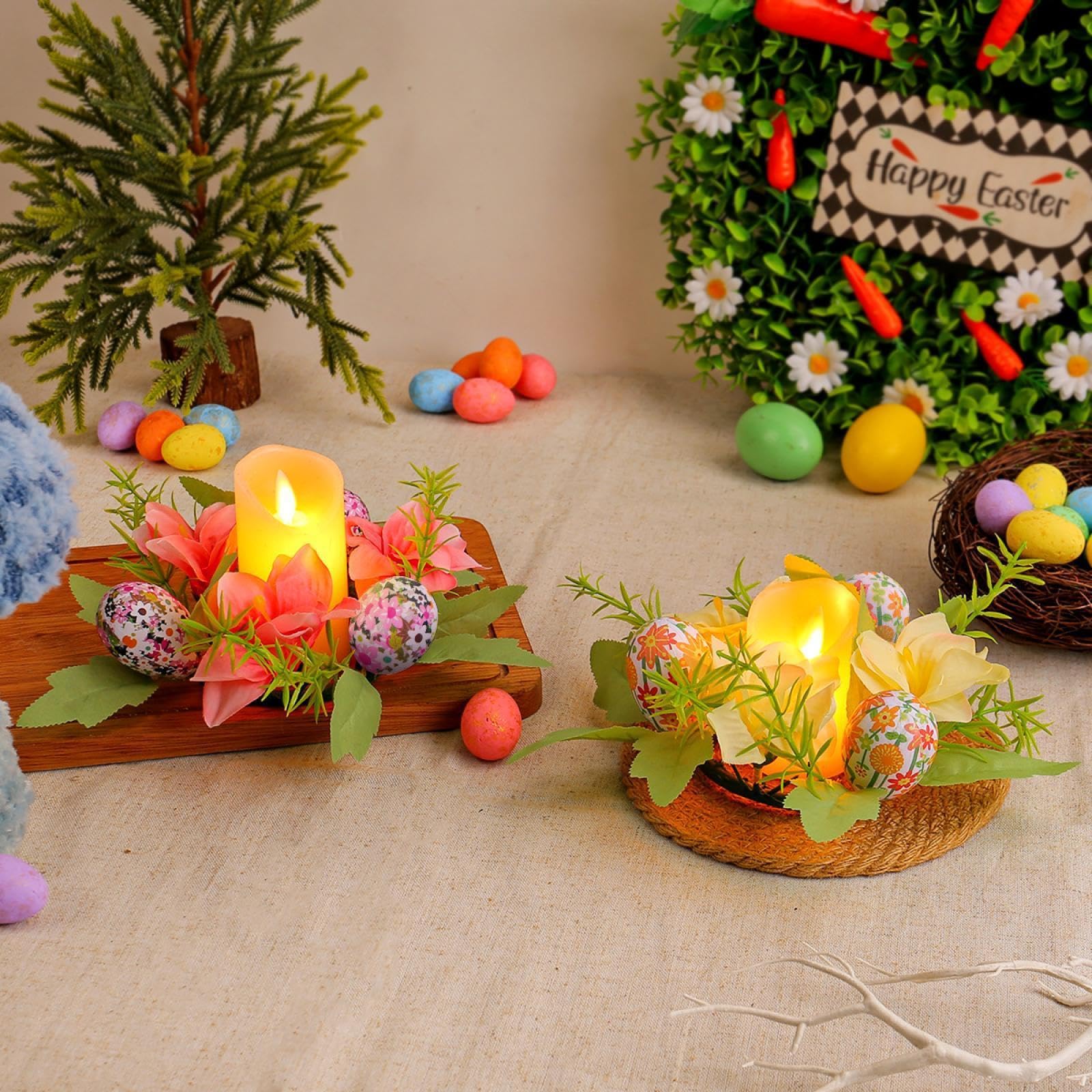 イースター キャンドルホルダー
