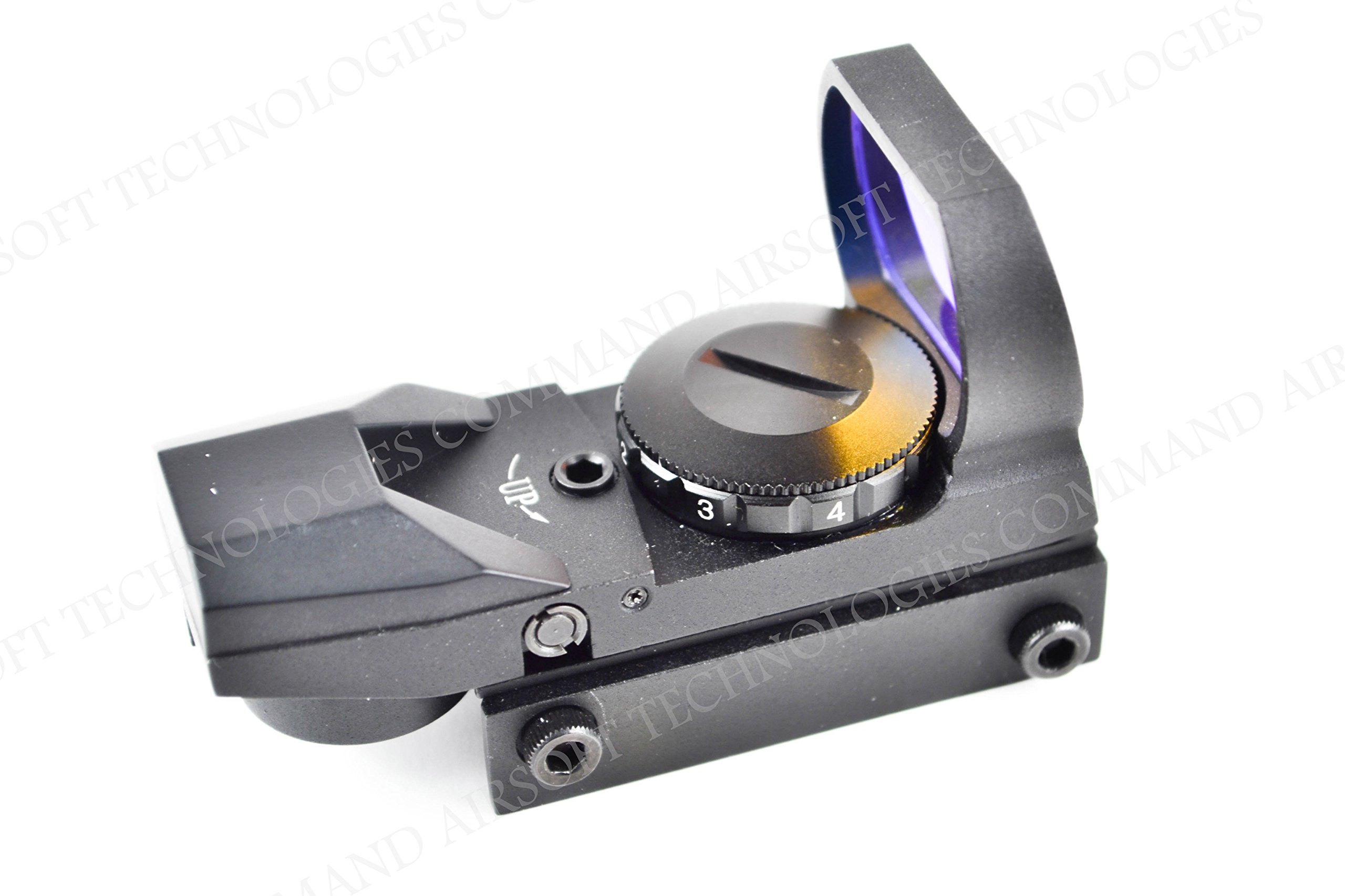 Amazon.com : Ncstar Red Four Reticle Reflex Optic BLACK