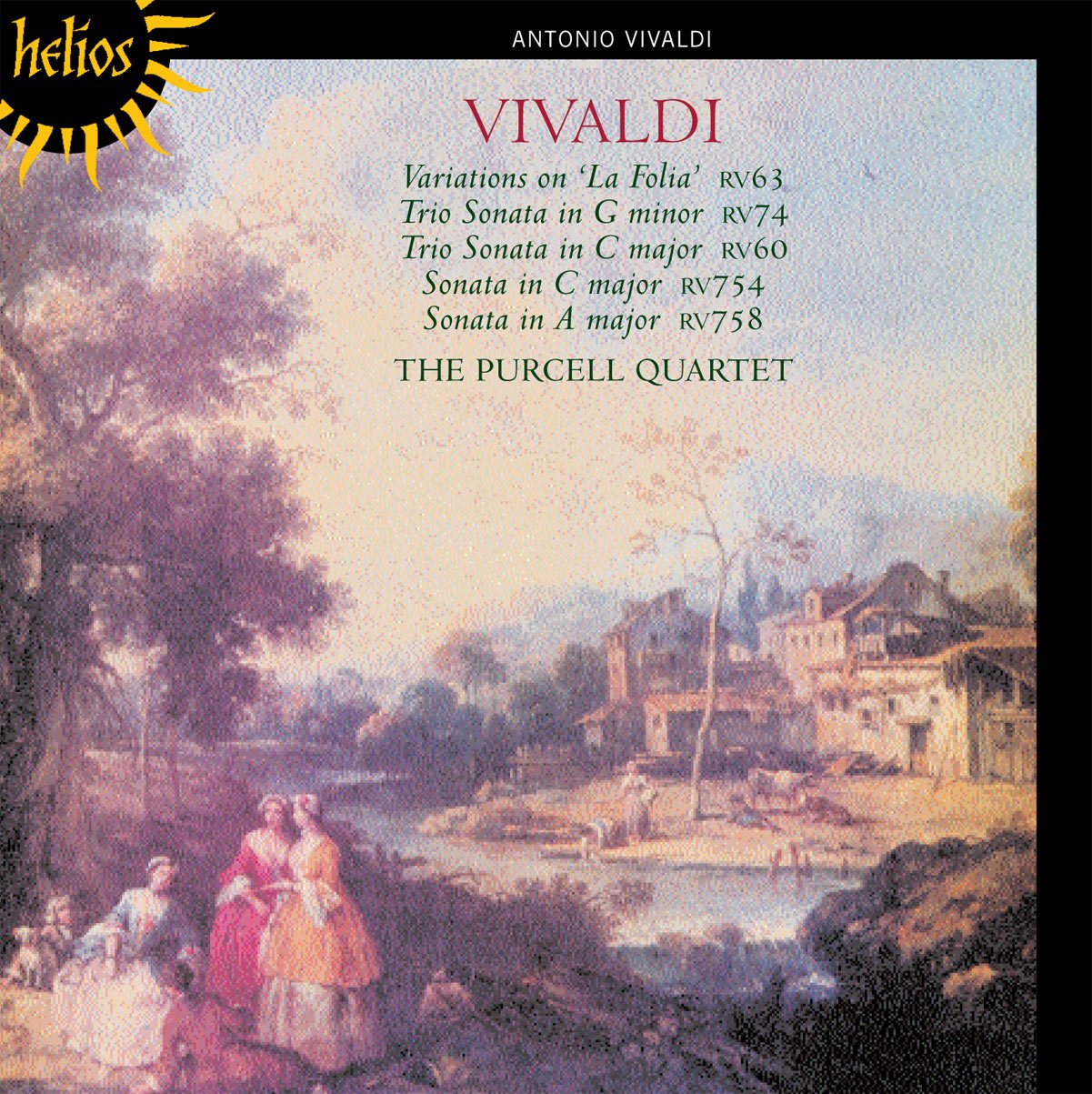 Vivaldi: Variations On La Folia And Other Sonatas [Audio CD] Vivaldi, Antonio and Antonio Vivaldi