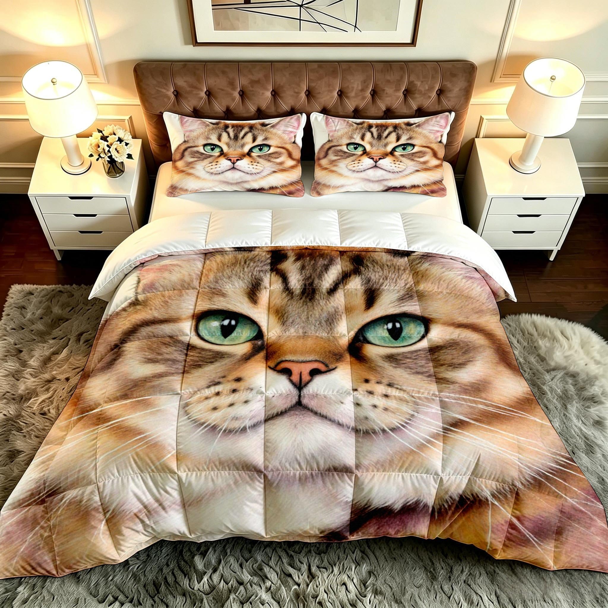 Edredón de gato 150x200 cm ideal para renovar el dormitorio juvenil