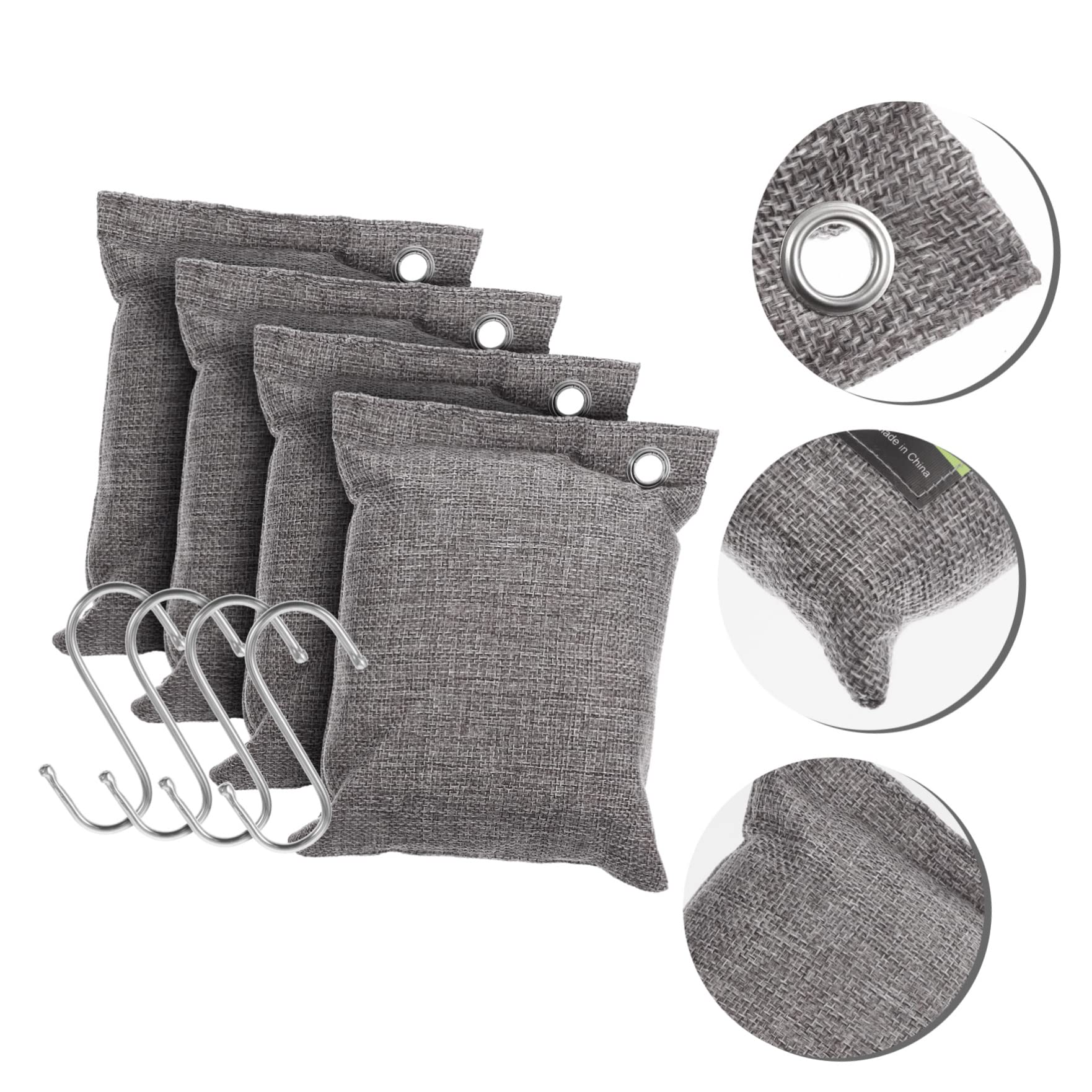 Purificador De Aire Bambú Filtro De Activado Bolsas Bambú Fresco Para Eliminar Olores Bolsa Purificadora De Aire Hogar Desodorizante Profesional Para Zapatos