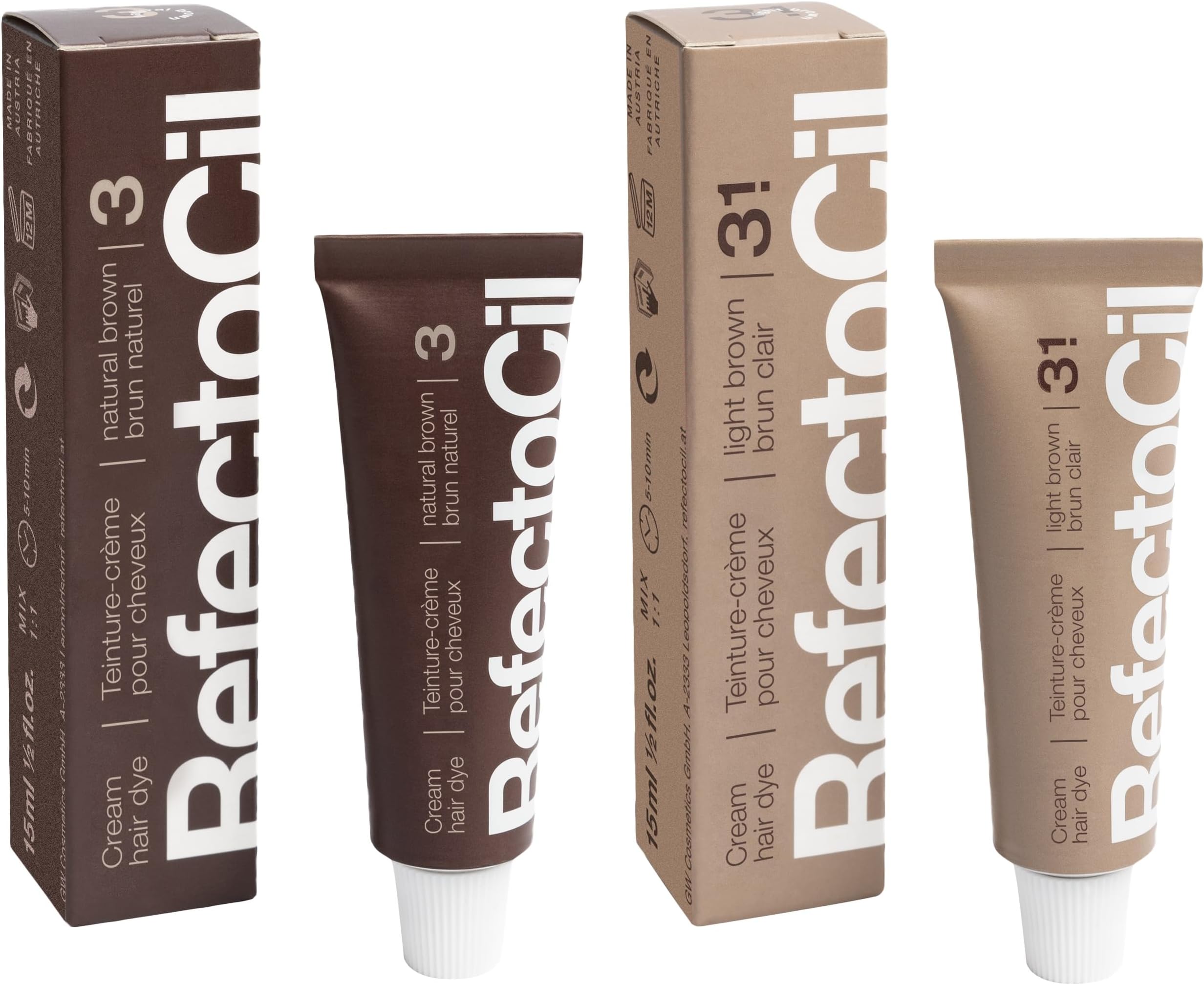 Cream Hair Dye 2-Pack โ Professional Hair Tint for Long-Lasting Color