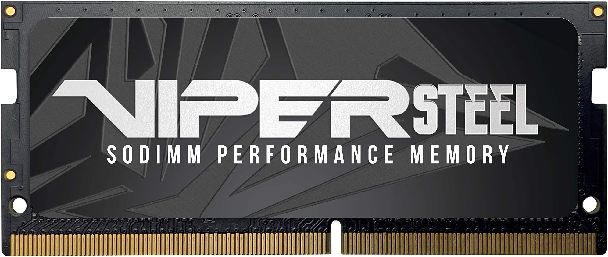 Patriot Viper Steel DDR4 RAM 16GB (1X16GB) 2400MHz CL15 1.2v SODIMM Laptop/Notebook Memory Module Compatible with XMP - PVS416G240C5S