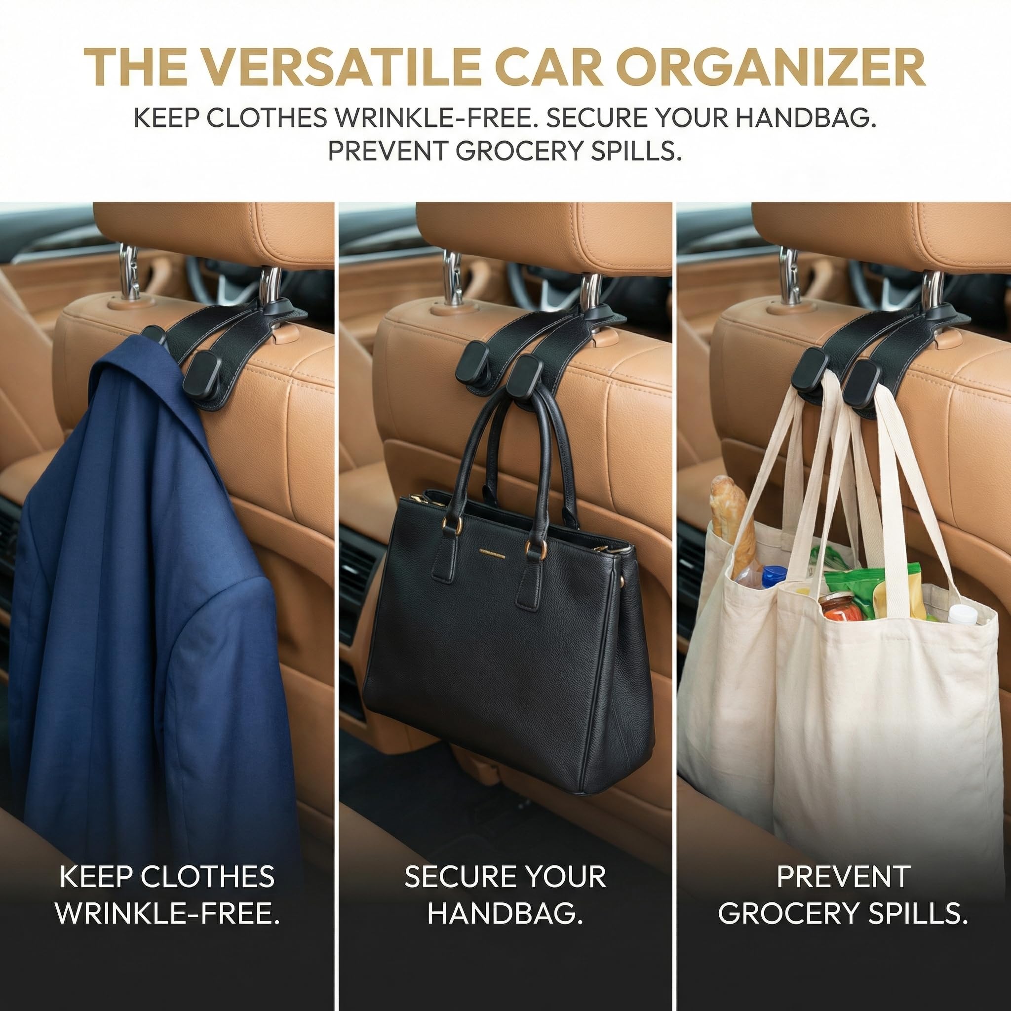 unknownn Organizador de asiento de coche + cubo de basura para coche, organizador de asiento trasero de coche, alfombrillas protectoras para niños, bandeja de mesa, mesa de comedor plegable con