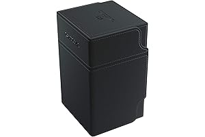 Gamegenic Squire Deck Box: Watchtower Convertible Black (100ct)