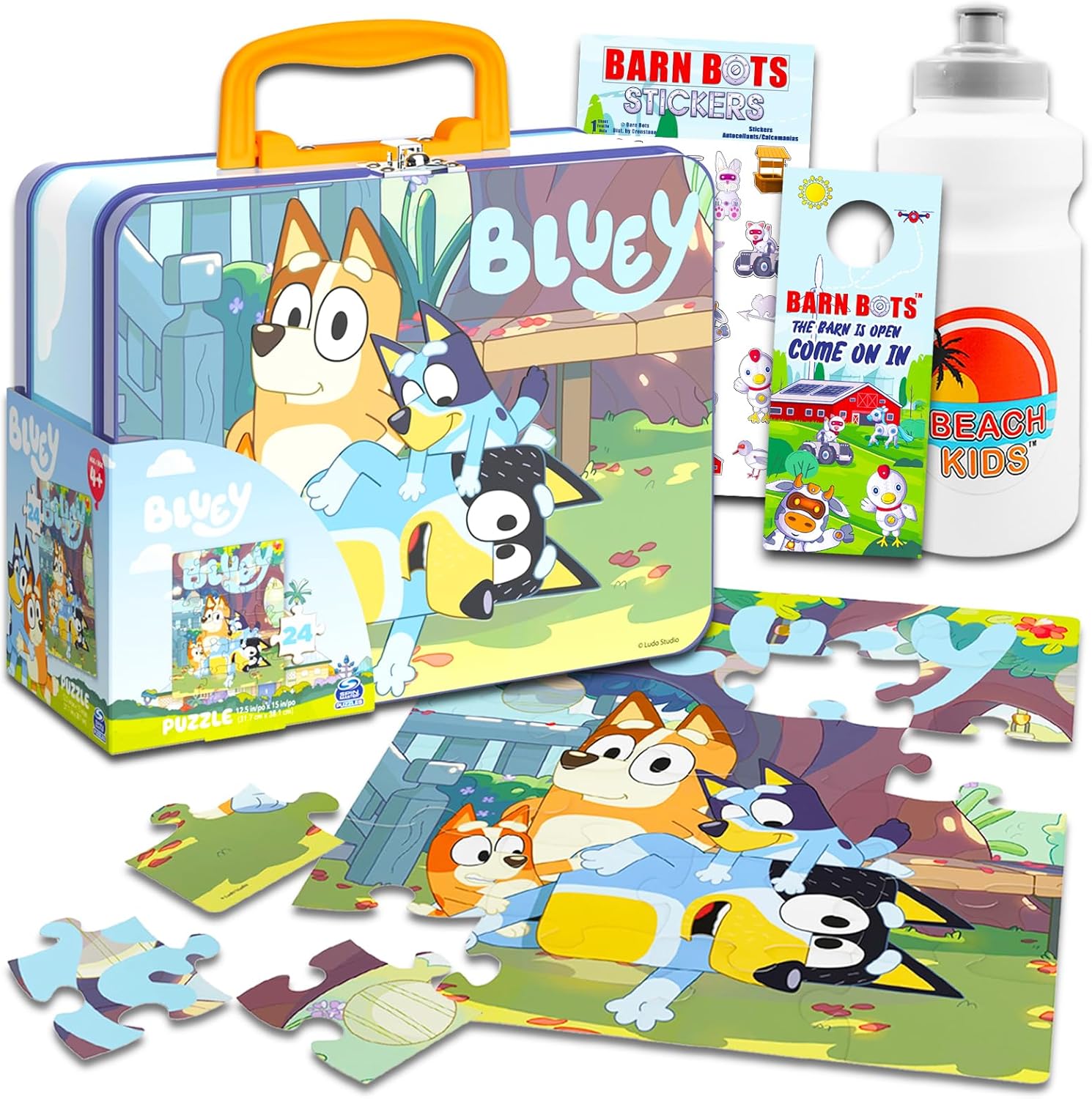 Bluey Tin Lunch Box Puzzle Bundle Bluey Lunchbox Australia Ubuy