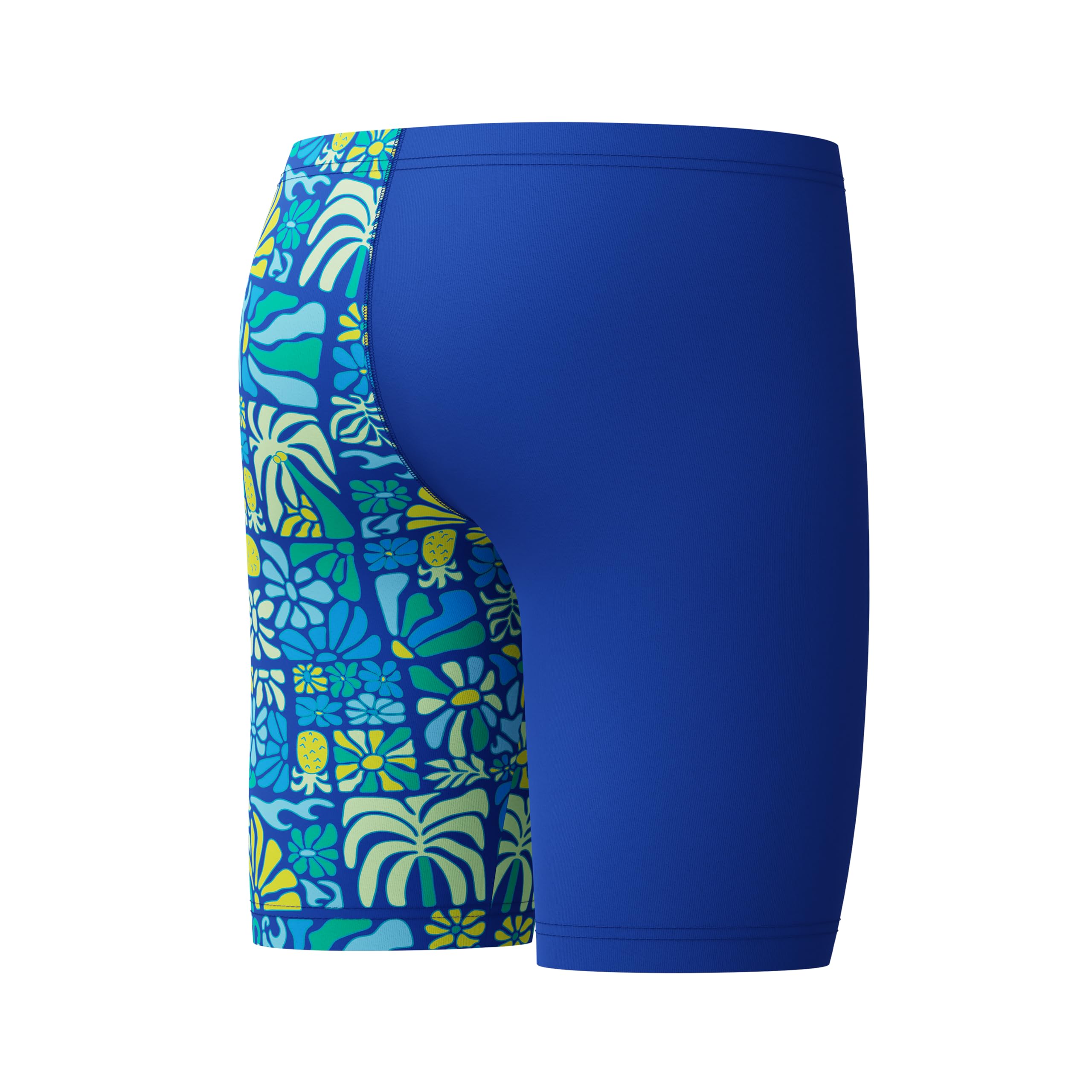 Speedo Costume da bagno da bambino, con stampa a V, colore: blu zaffiro scuro/blu angelico