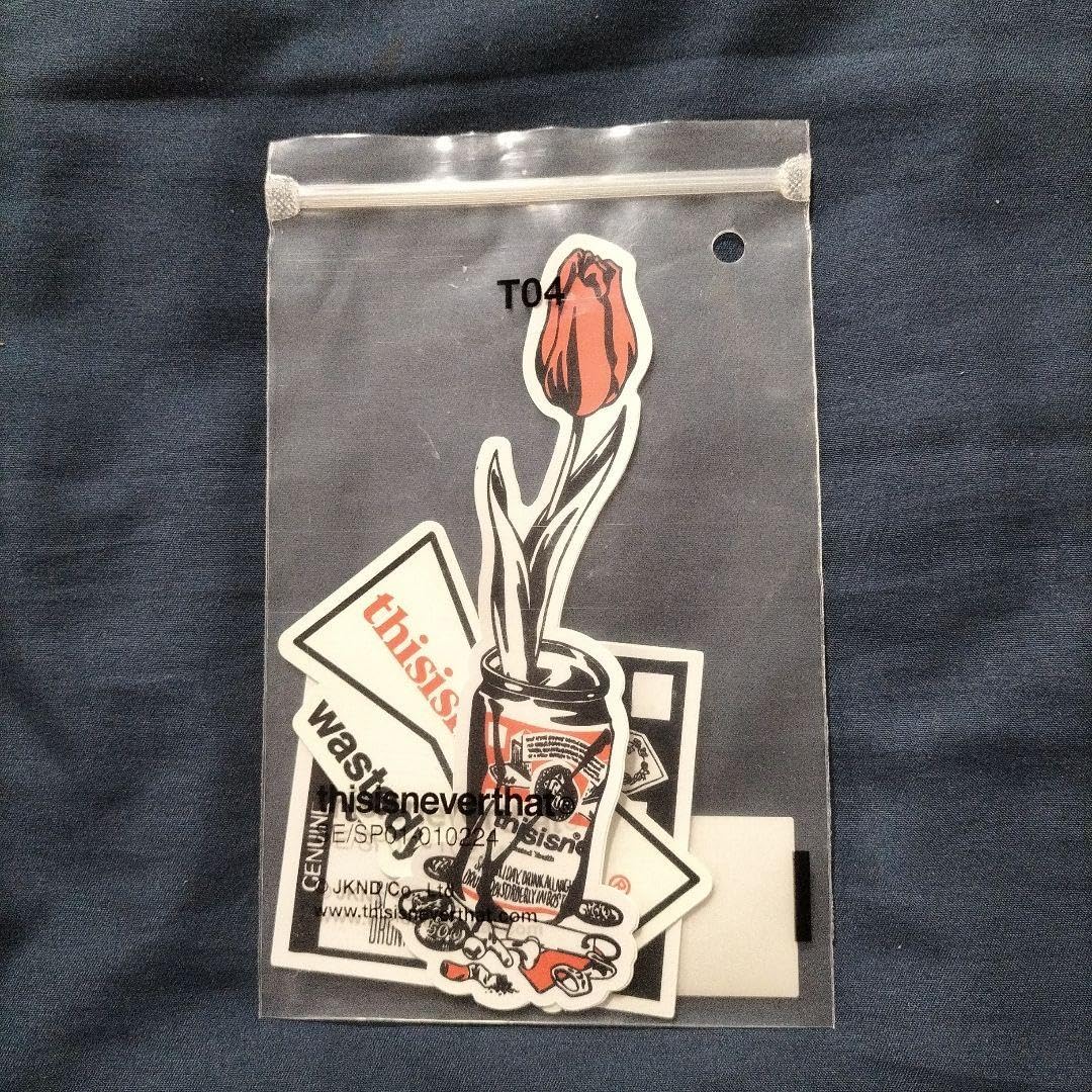 Amazon.co.jp: thisisneverthat wasted youth ステッカー 蓄光 : おもちゃ