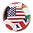 SWAX LAX Lacrosse Training Ball - Indoor Outdoor Practice Less Bounce & Rebounds (1 Flags)
