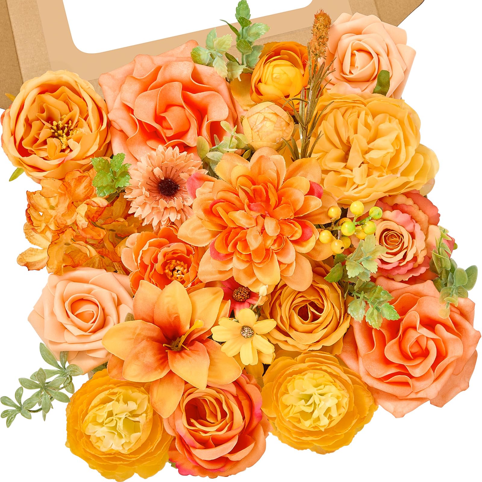 Dusty Pink Artificial Flowers - Set of 2 -19 Dusty Pink Artificial Flowers - Set of 2 -19